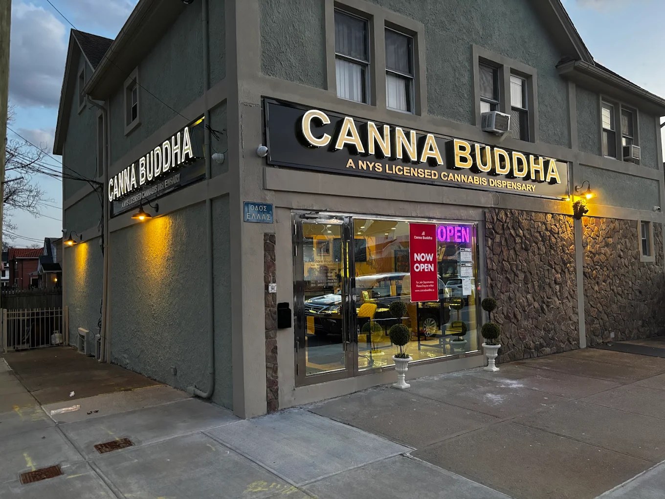 Canna Buddha Bayside storefront on 39th Ave in Queens